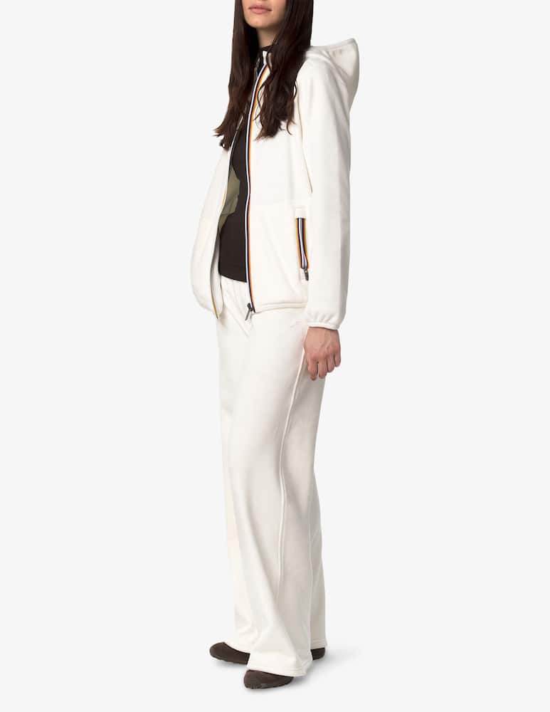 rinascente K-Way Hooded Lily Velour Polar Double jacket