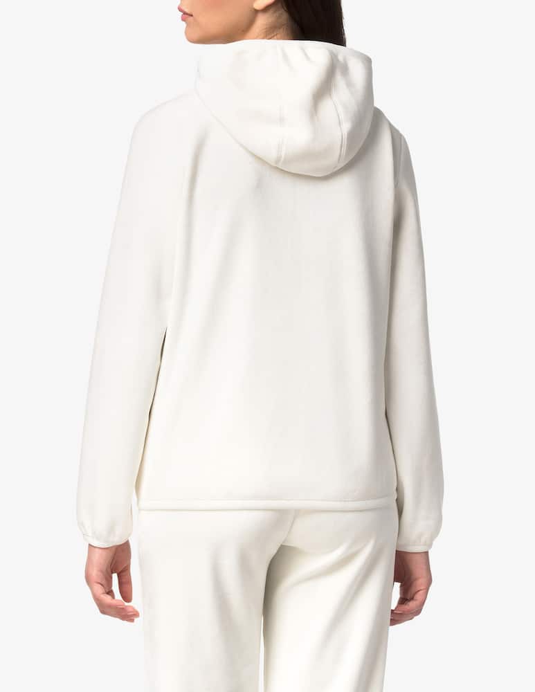 rinascente K-Way Hooded Lily Velour Polar Double jacket