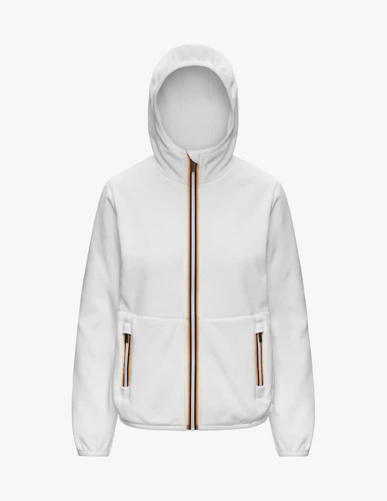 rinascente K-Way Hooded Lily Velour Polar Double jacket