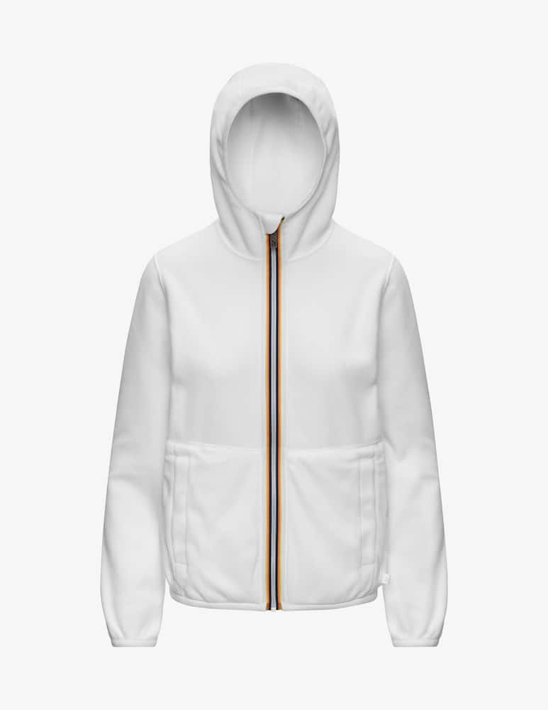 rinascente K-Way Hooded Lily Velour Polar Double jacket