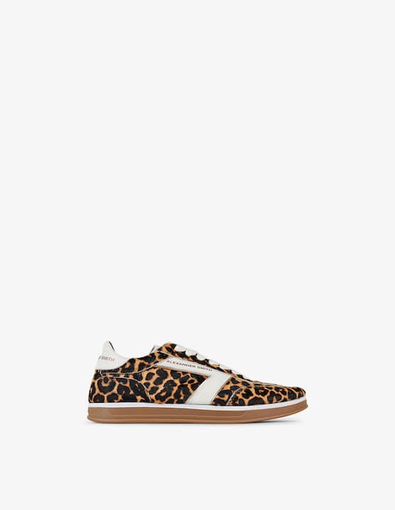Alexander Smith - Sneakers basse Thames in suede leopardato - €195,00