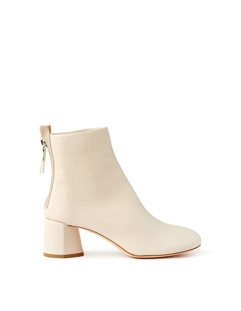 rinascente AGL Stivaletti Lea zipback 55 in pelle 