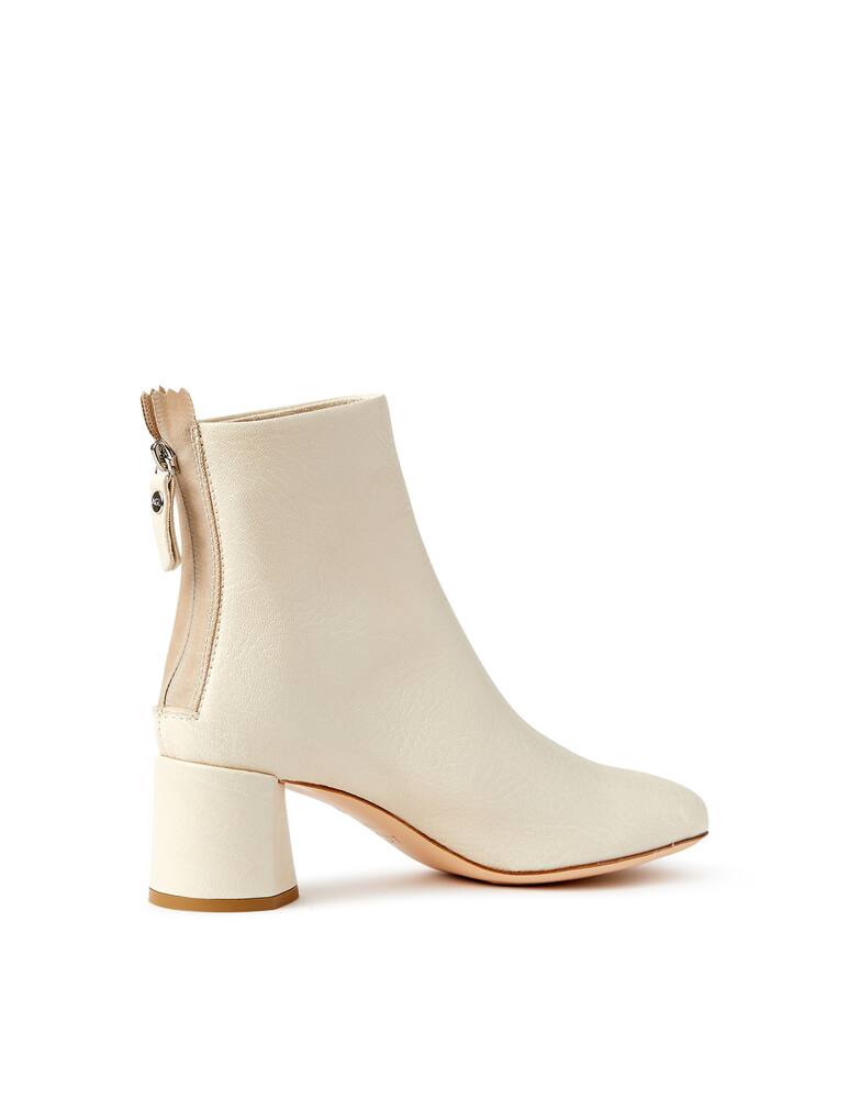 rinascente AGL Stivaletti Lea zipback 55 in pelle 