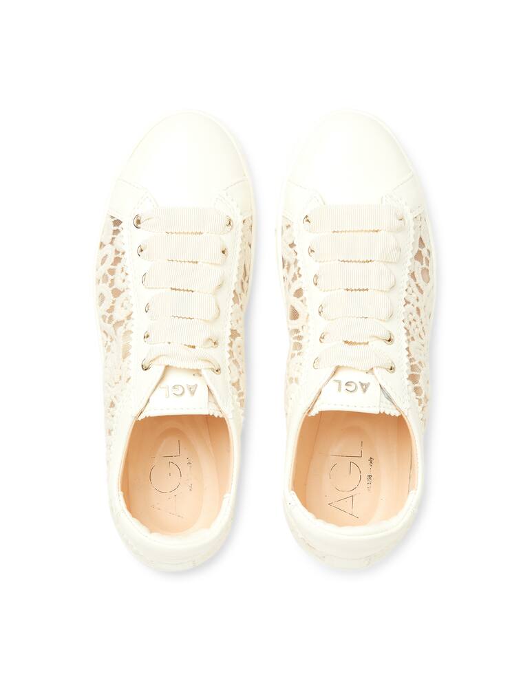 rinascente AGL Sade macramè low-top sneakers