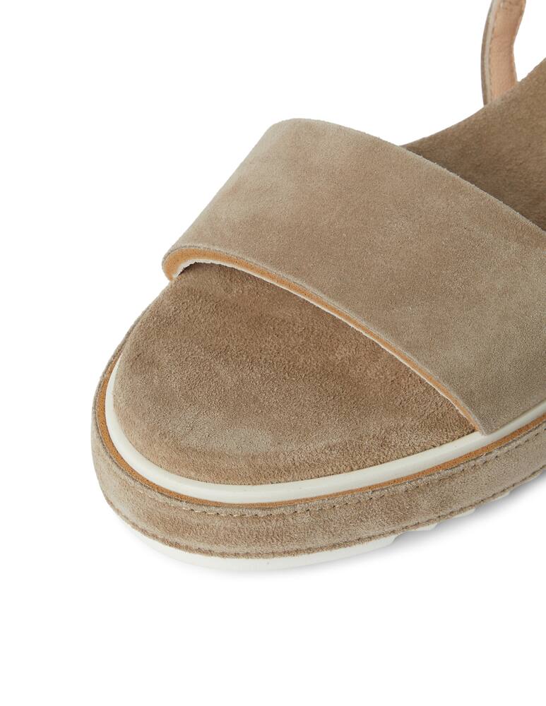 rinascente AGL Magda flatform suede sandals