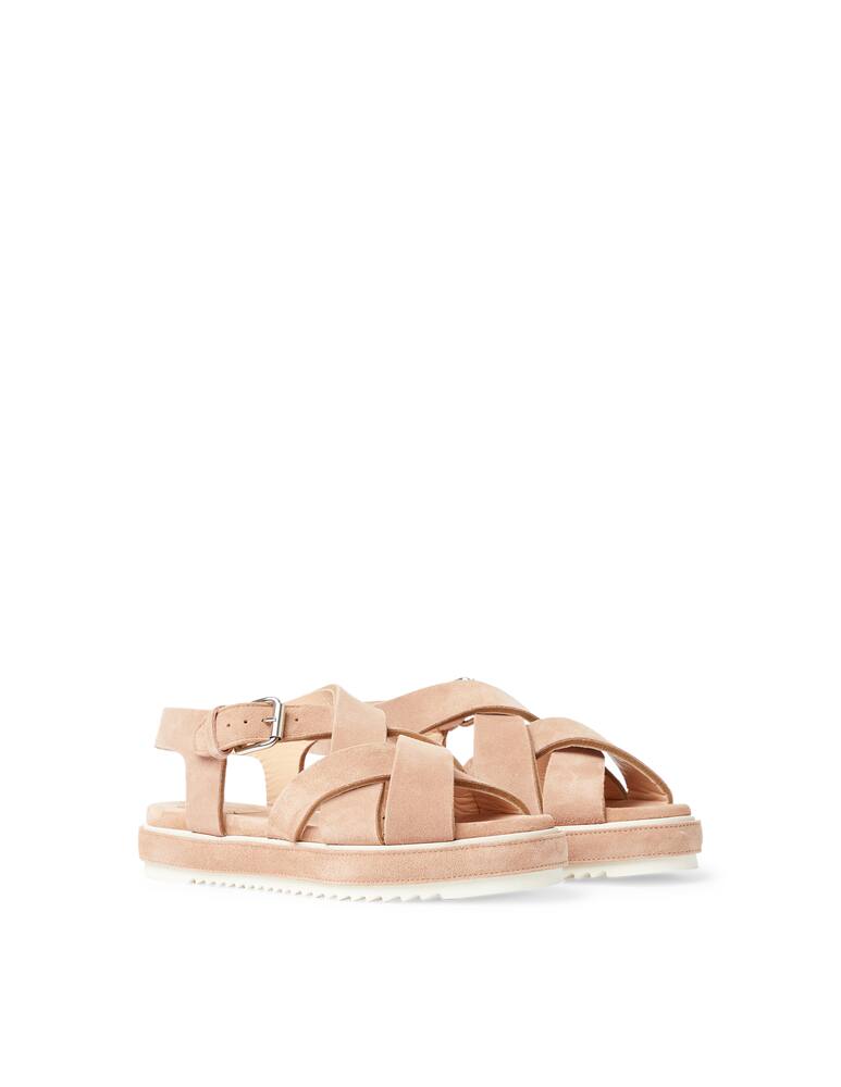 rinascente AGL Mallory flatform suede sandals
