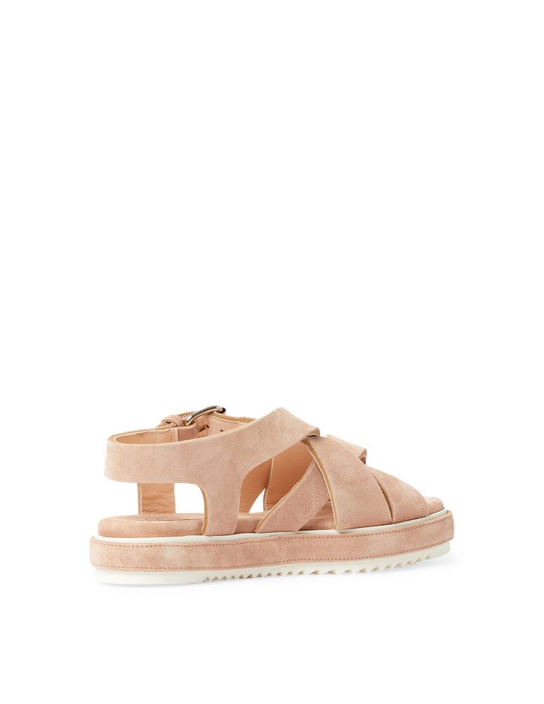 rinascente AGL Mallory flatform suede sandals