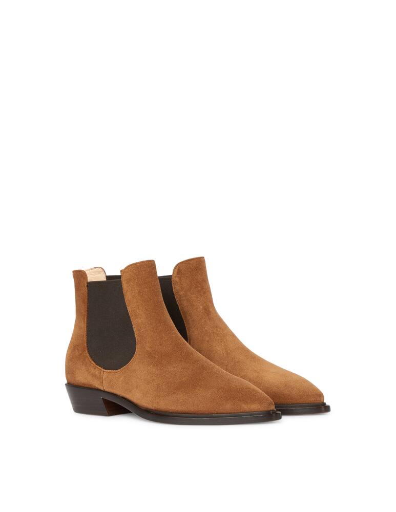 AGL Suede chelsea booties Mahe - picture 3