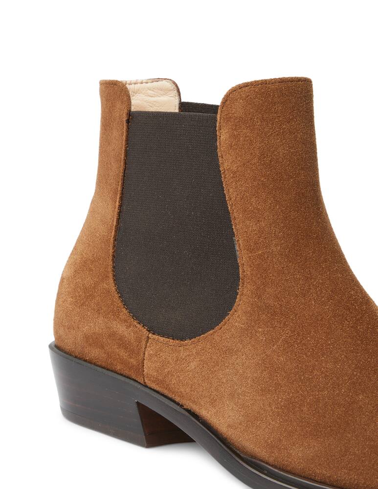 AGL Suede chelsea booties Mahe - picture 2