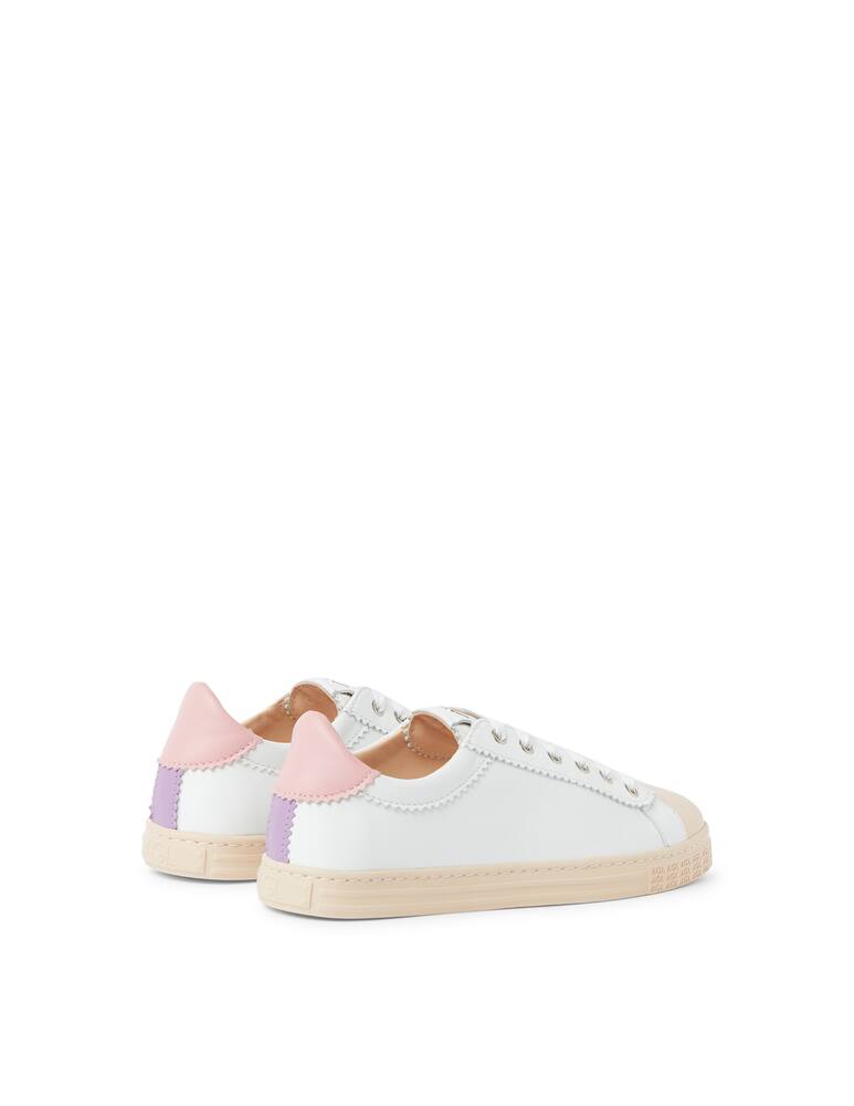 rinascente AGL Low leather sneakers - white