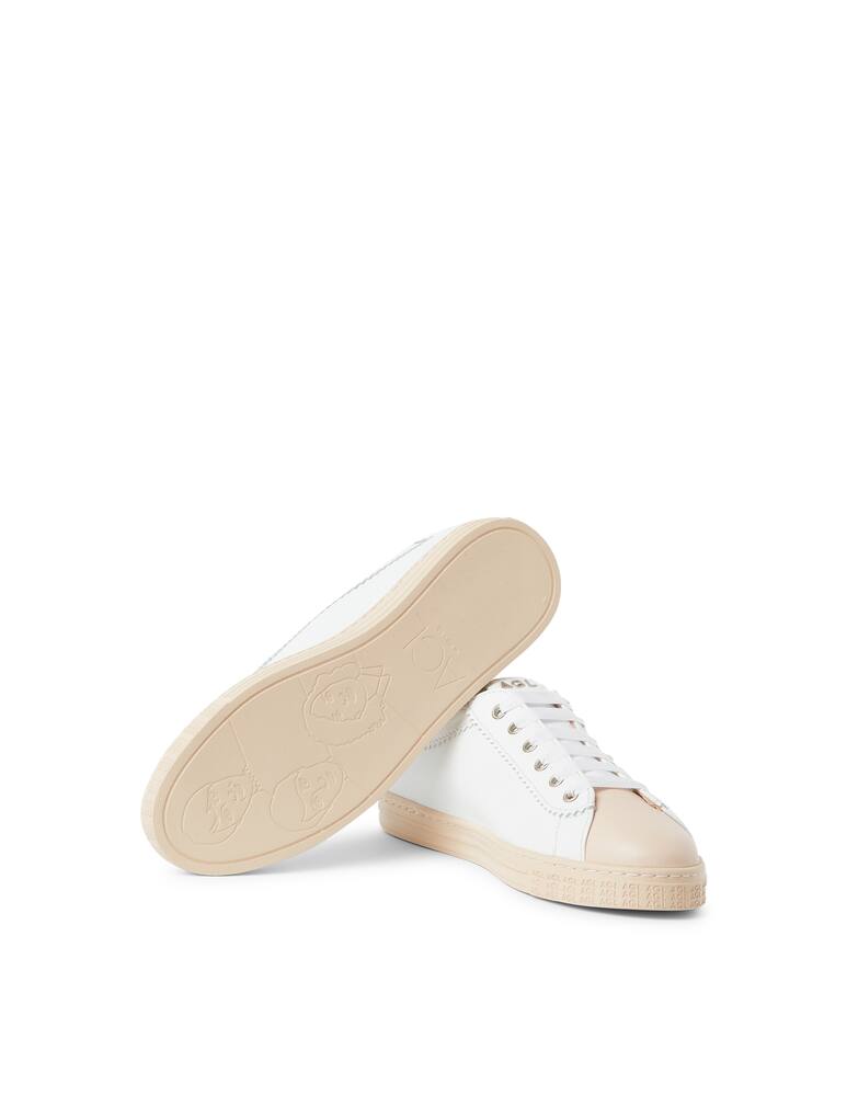 rinascente AGL Low leather sneakers - white