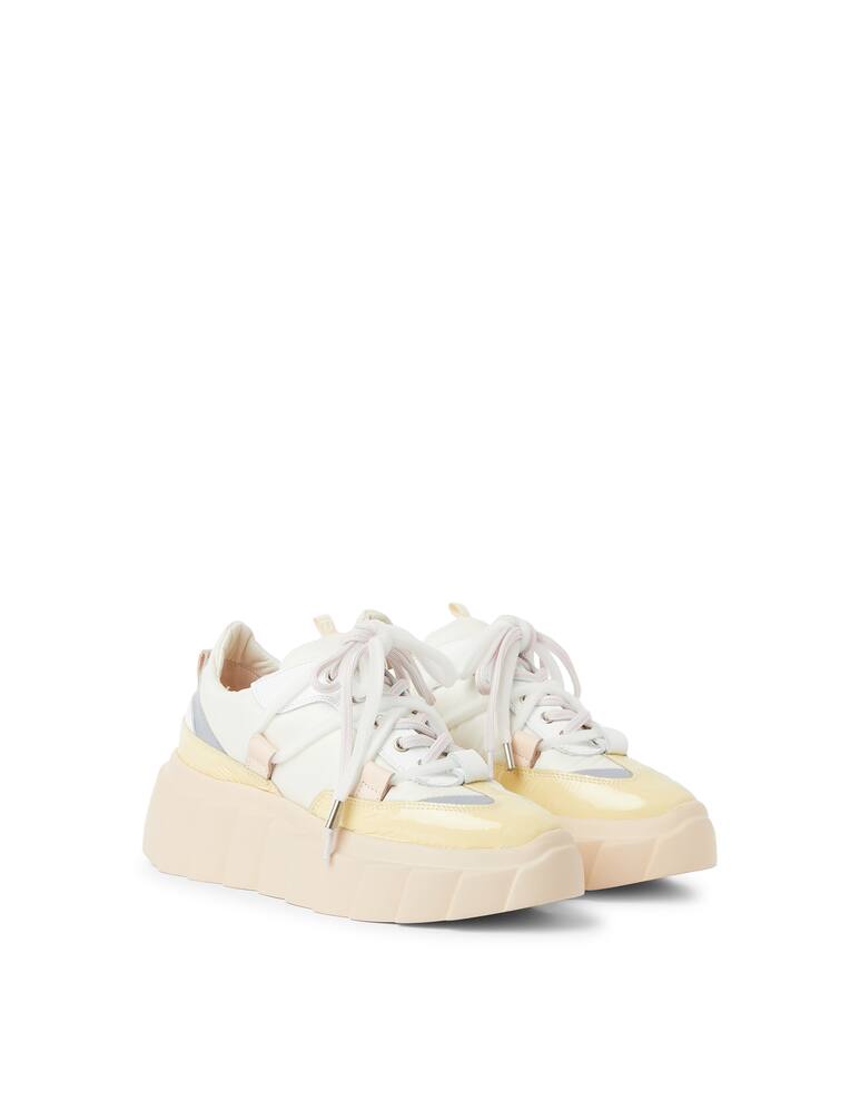 AGL Low leather sneakers - white - picture 2 AGL Low leather sneakers - white - picture 2