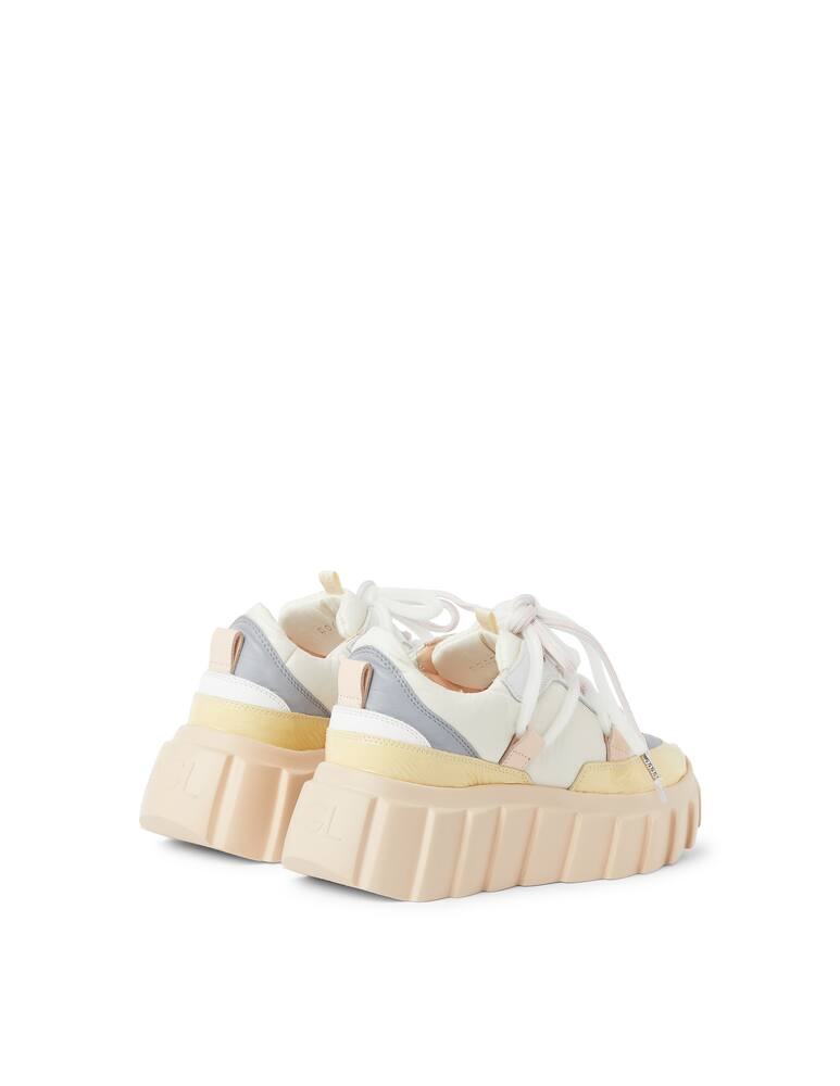 AGL Low leather sneakers - white - picture 4 AGL Low leather sneakers - white - picture 4