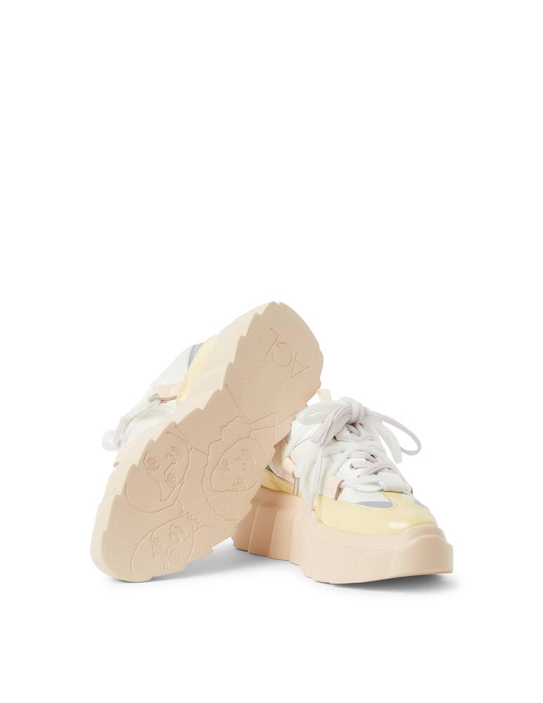 AGL Low leather sneakers - white - picture 5 AGL Low leather sneakers - white - picture 5