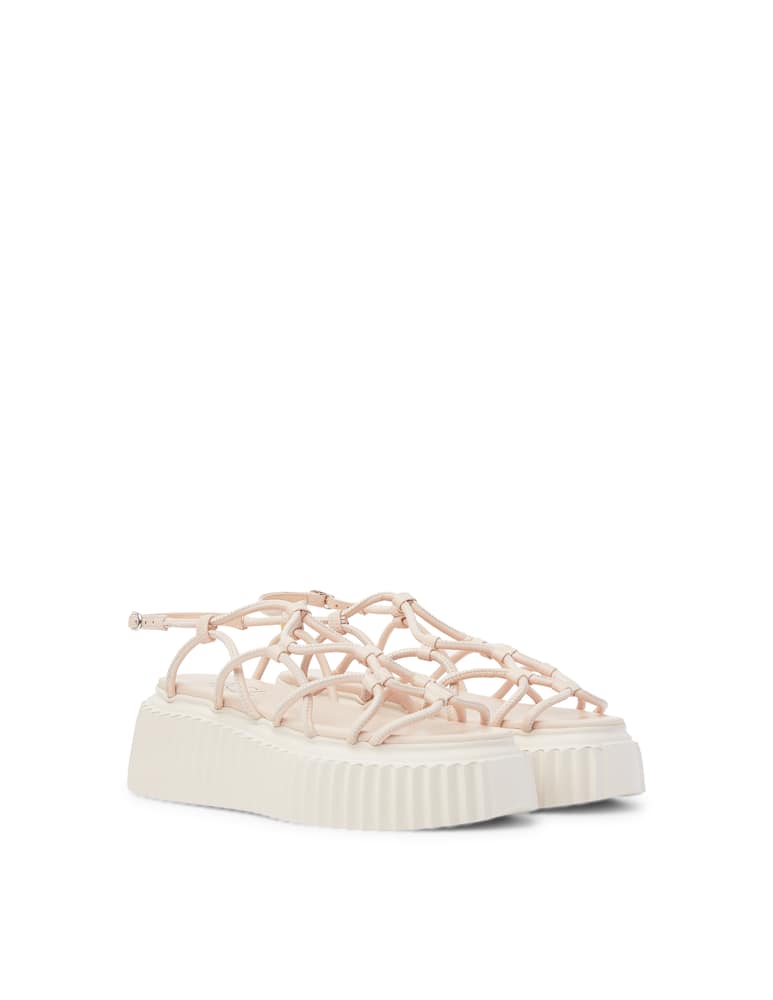 rinascente AGL Sandali platform intrecciati - rosa