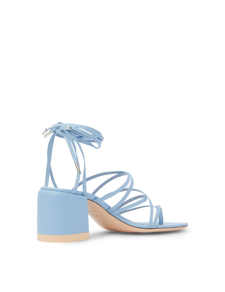 rinascente AGL Sandali con tacco in pelle - bianco