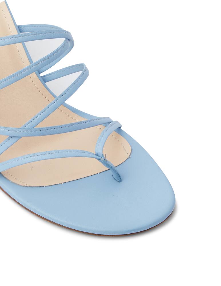 rinascente AGL Sandali con tacco in pelle - bianco