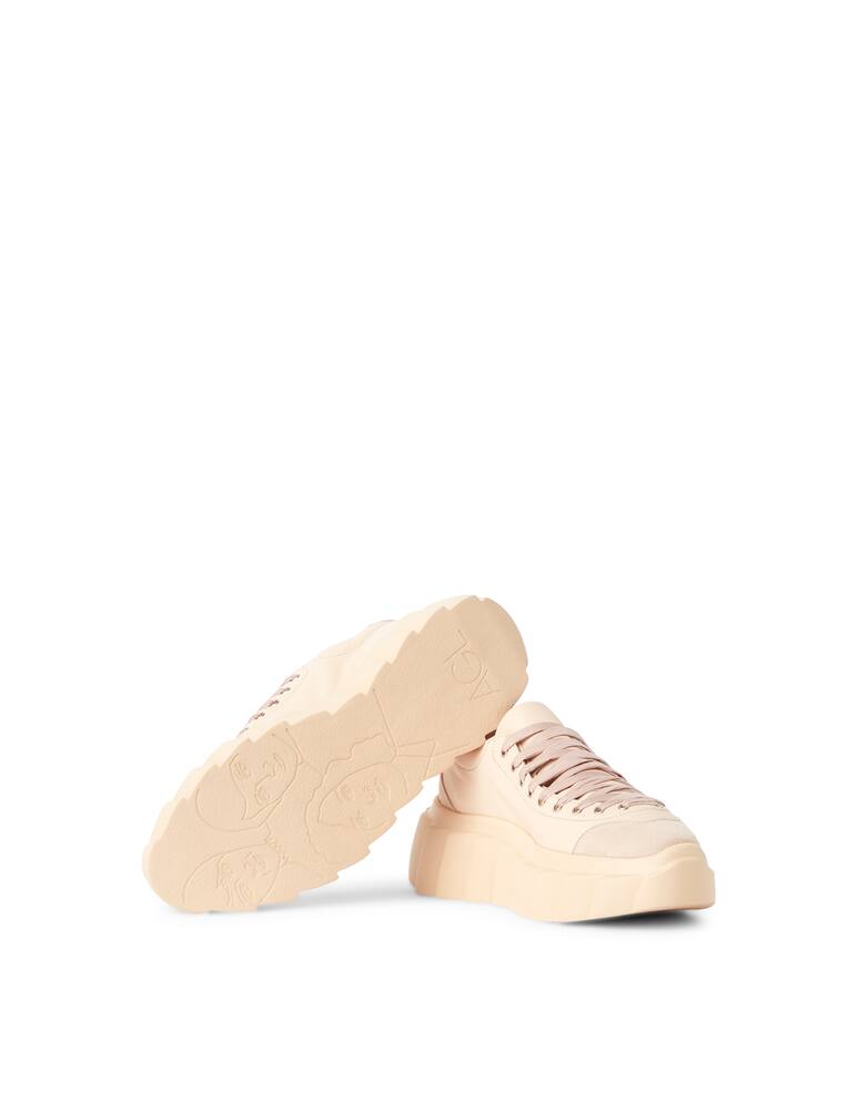 rinascente AGL Low leather sneakers - pink