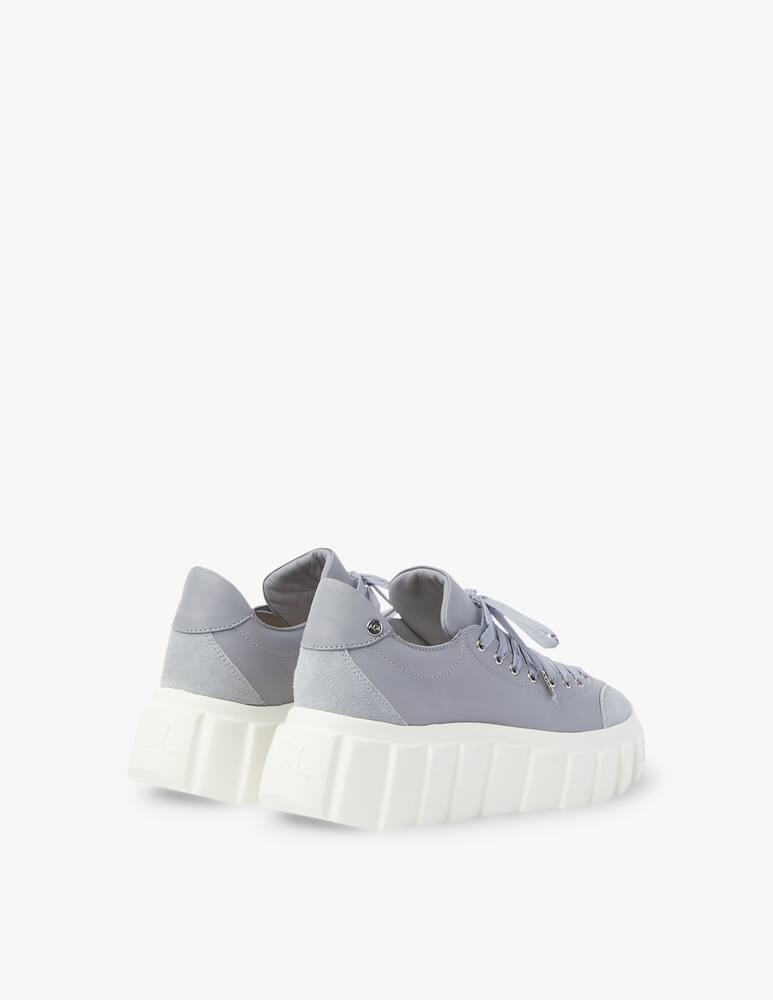 rinascente AGL Low leather sneakers - light blue