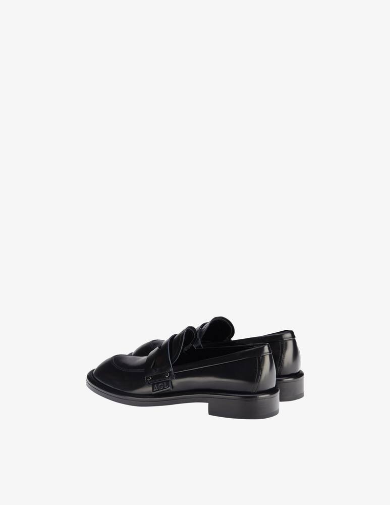 rinascente AGL Leather loafers - Black