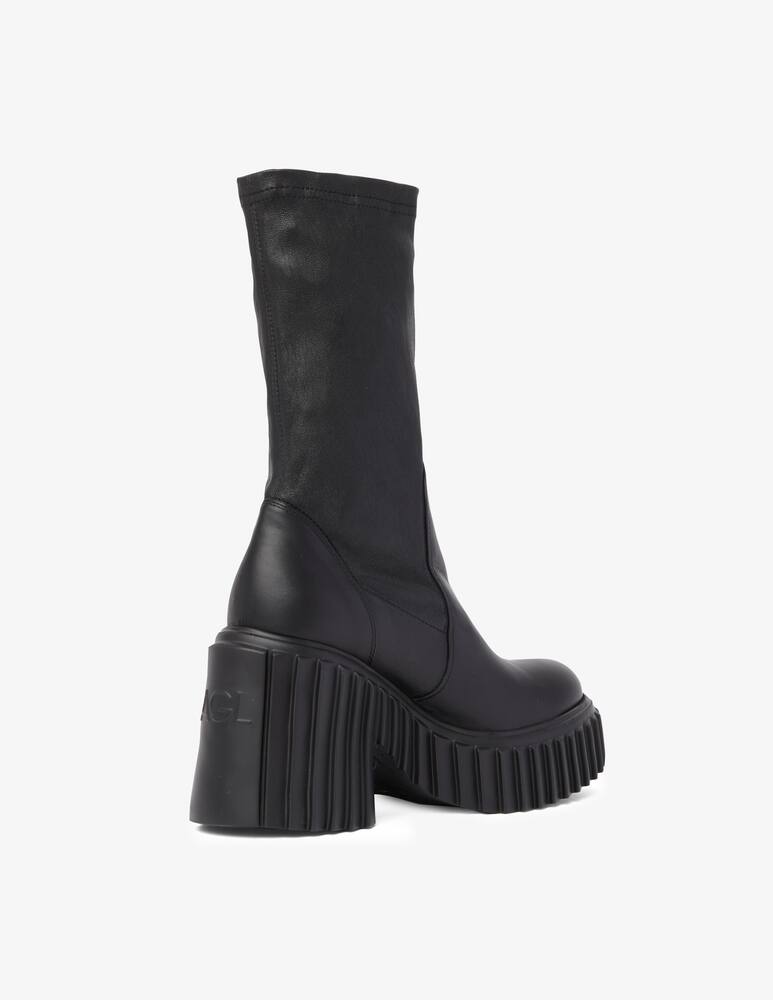 rinascente AGL Stivaletti in pelle Tiggy - Nero