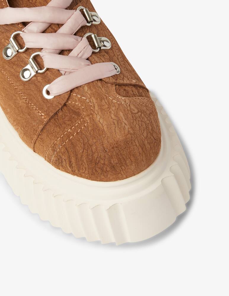 rinascente AGL Suede booties montain - Beige