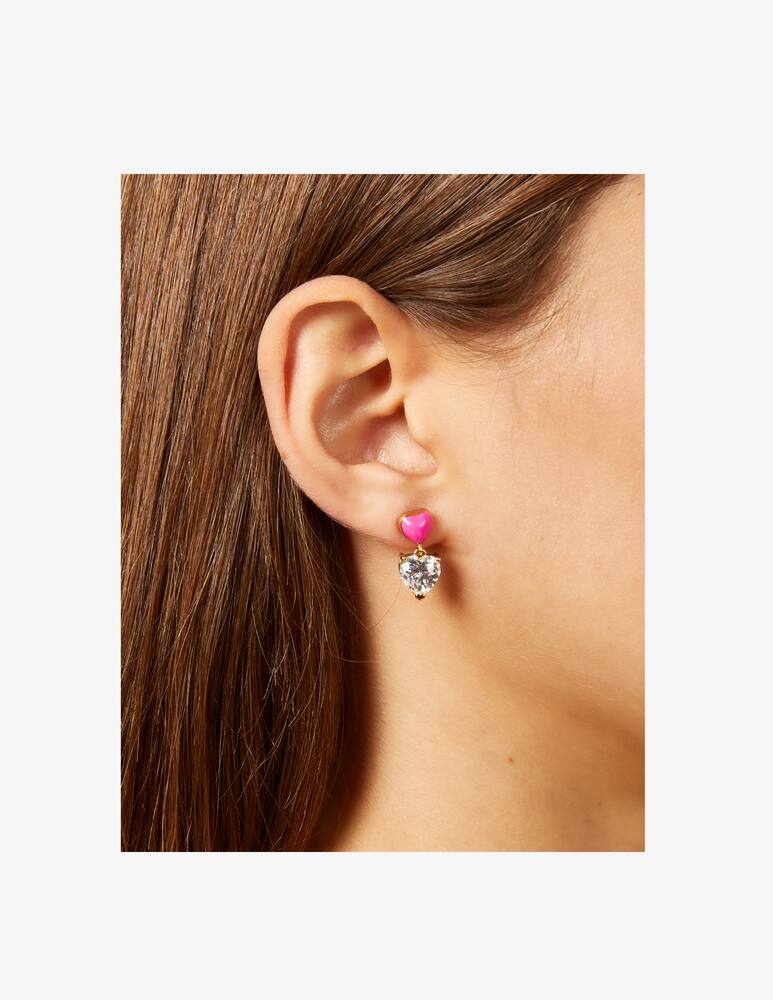 rinascente Chiara Ferragni Cuoricino Neon earrings