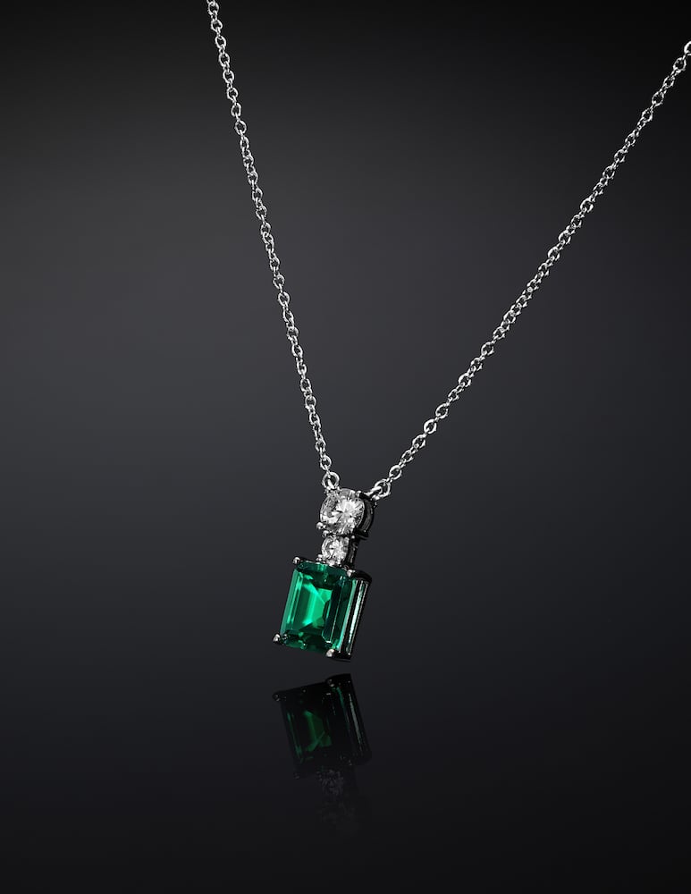 rinascente Chiara Ferragni Emerald necklace