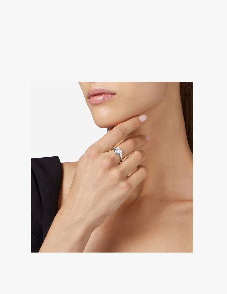 Chiara Ferragni Chevalier silver ring - picture 1 Chiara Ferragni Chevalier silver ring - picture 1