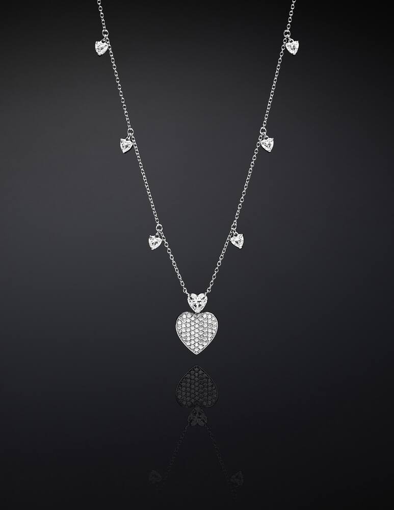 rinascente Chiara Ferragni Collana in argento Cuori