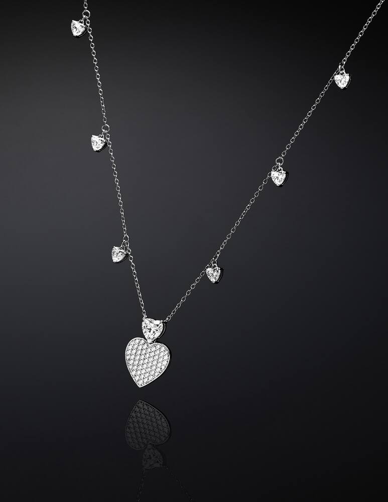 rinascente Chiara Ferragni Collana in argento Cuori