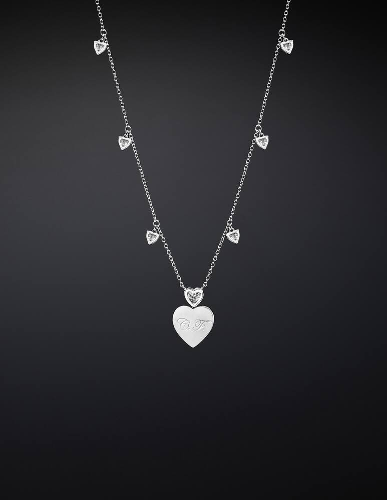 rinascente Chiara Ferragni Collana in argento Cuori