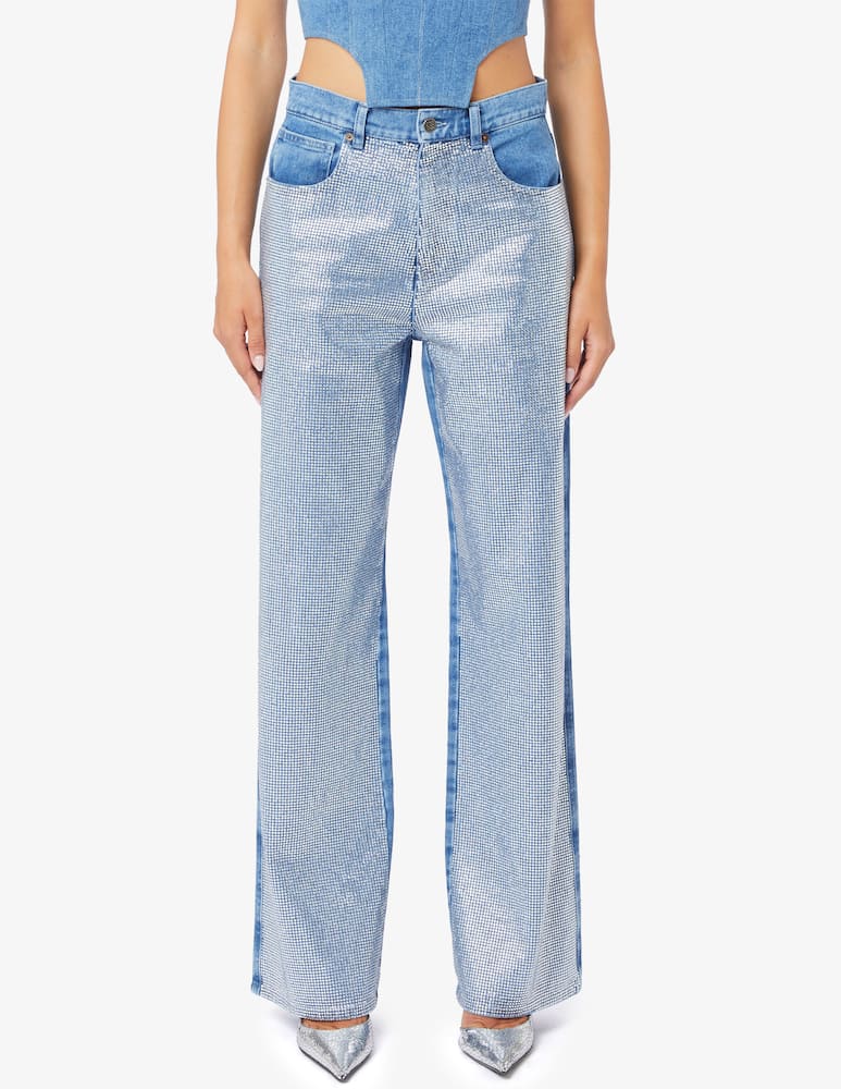 Giuseppe di Morabito Jeans straight e vita alta - immagine 1 Giuseppe di Morabito Jeans straight e vita alta - immagine 1