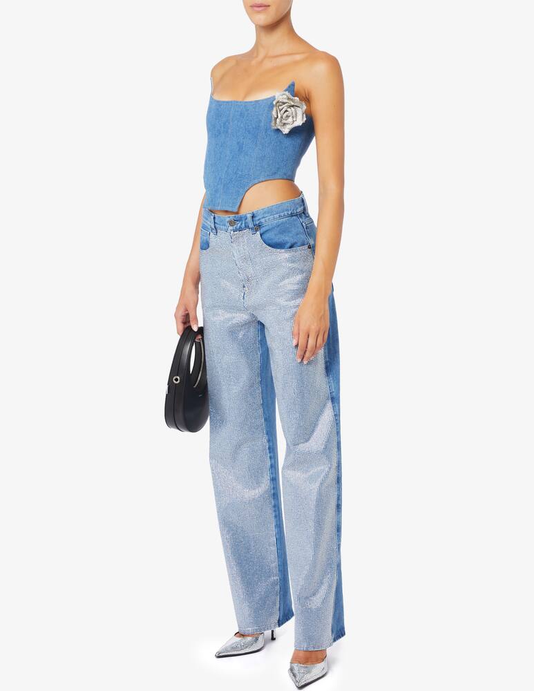 rinascente Giuseppe di Morabito Denim bustier