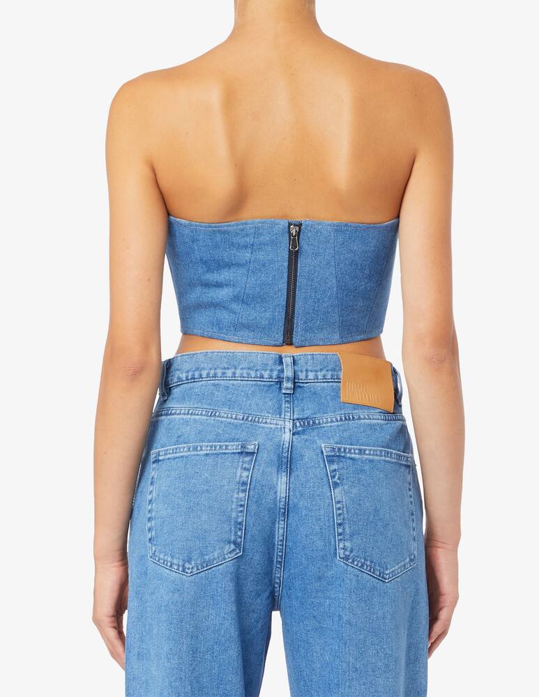 rinascente Giuseppe di Morabito Denim bustier