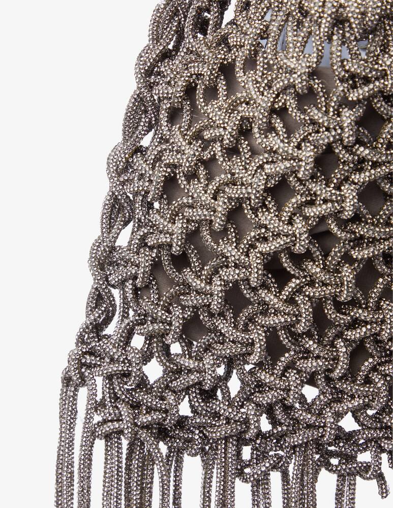 rinascente Giuseppe di Morabito Intreccio bag crystal