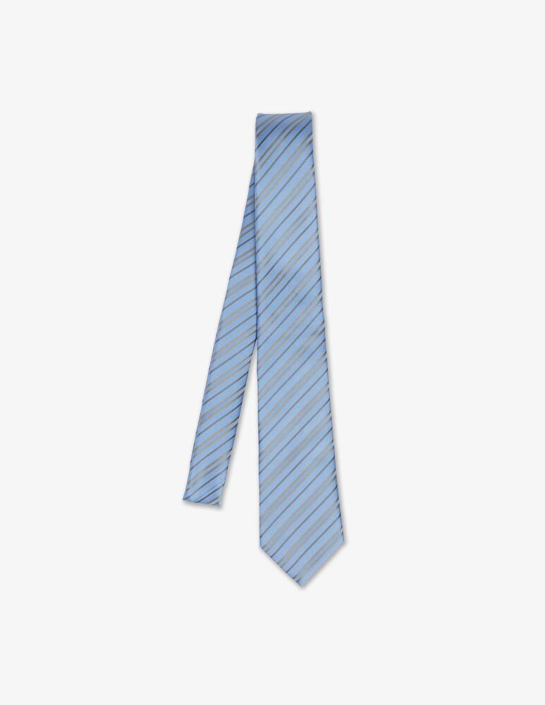 rinascente Emporio Armani Regimental jacquard tie