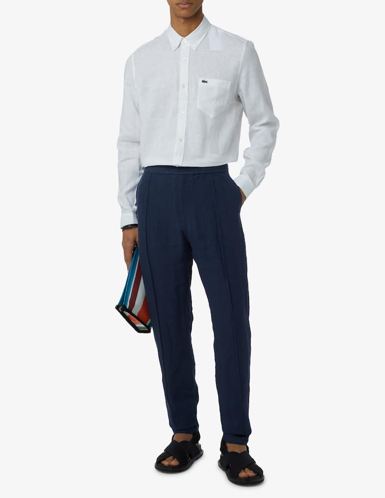 rinascente Emporio Armani Pantaloni jogger in lino 