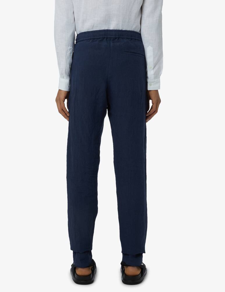 rinascente Emporio Armani Pantaloni jogger in lino 