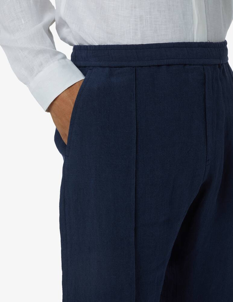 rinascente Emporio Armani Pantaloni jogger in lino 