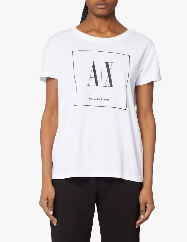 rinascente Armani Exchange T-shirt AX basic by - White
