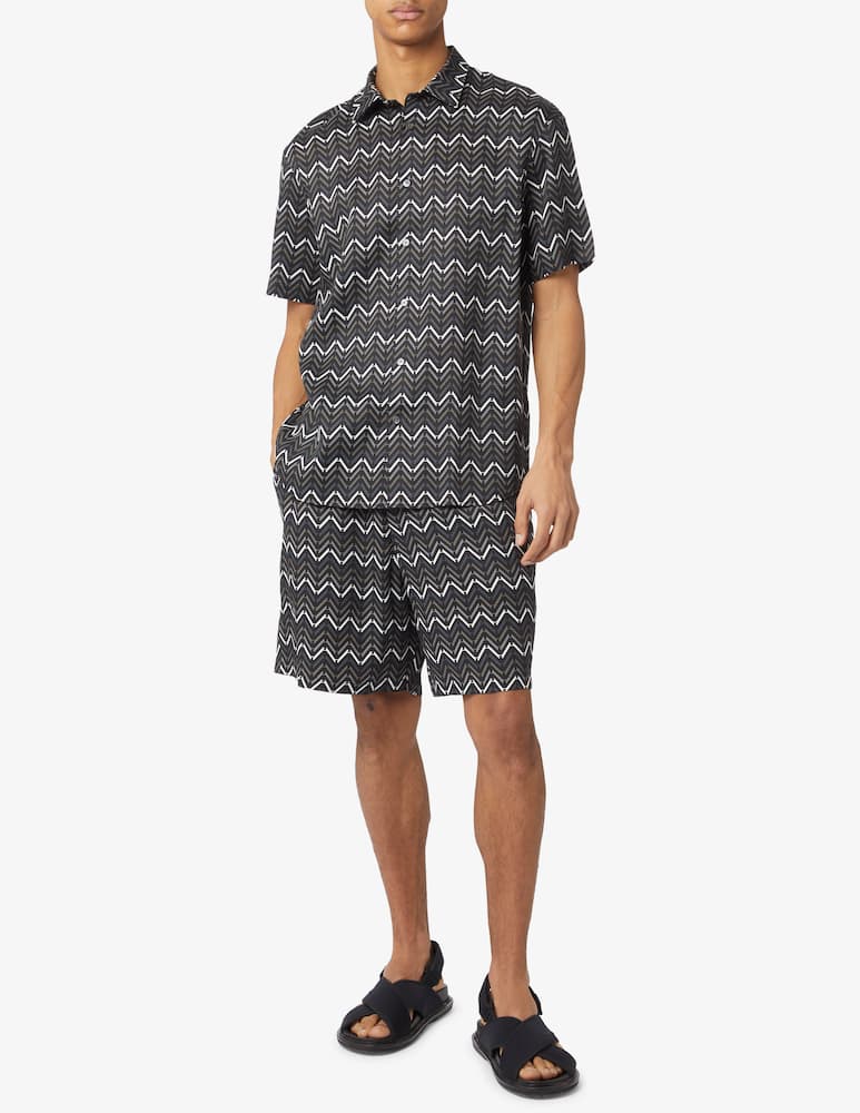 rinascente Emporio Armani Pantaloni shorts con fantasia