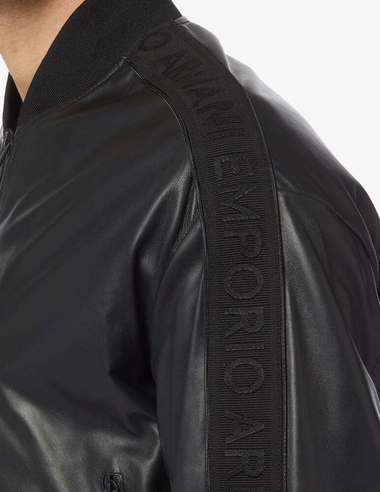 rinascente Emporio Armani Leather blouson jacket 