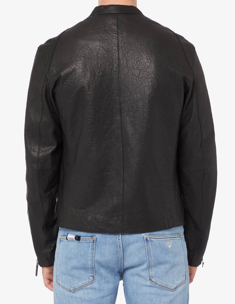 rinascente Emporio Armani Giacca blouson in nappa