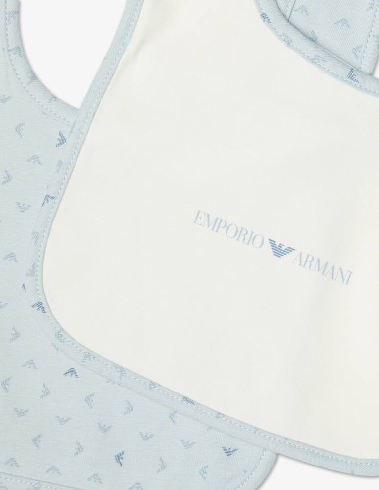 rinascente Emporio Armani Set di 2 bavaglini neonato