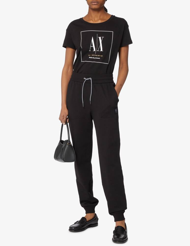Armani Exchange T-shirt AX basic by - Black - picture 2 Armani Exchange T-shirt AX basic by - Black - picture 2