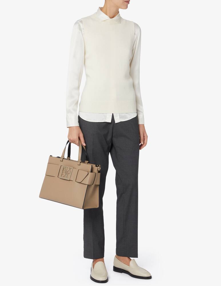 rinascente Armani Exchange Borsa tote con fibbia