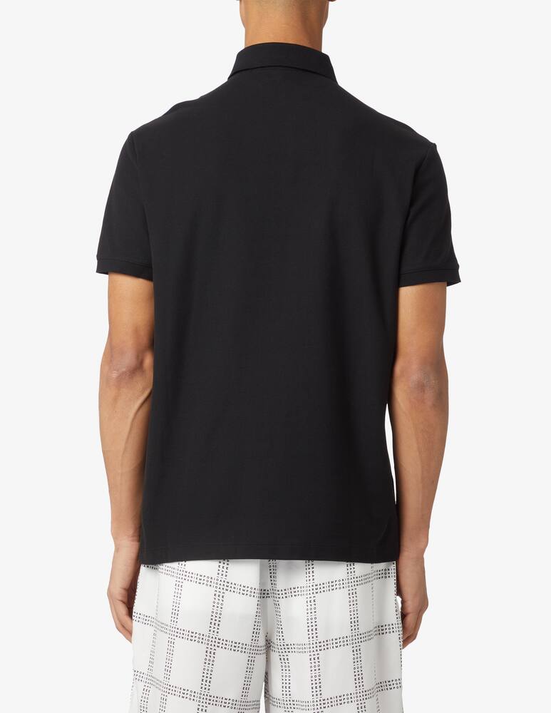 rinascente Emporio Armani Lateral logo piquet polo 