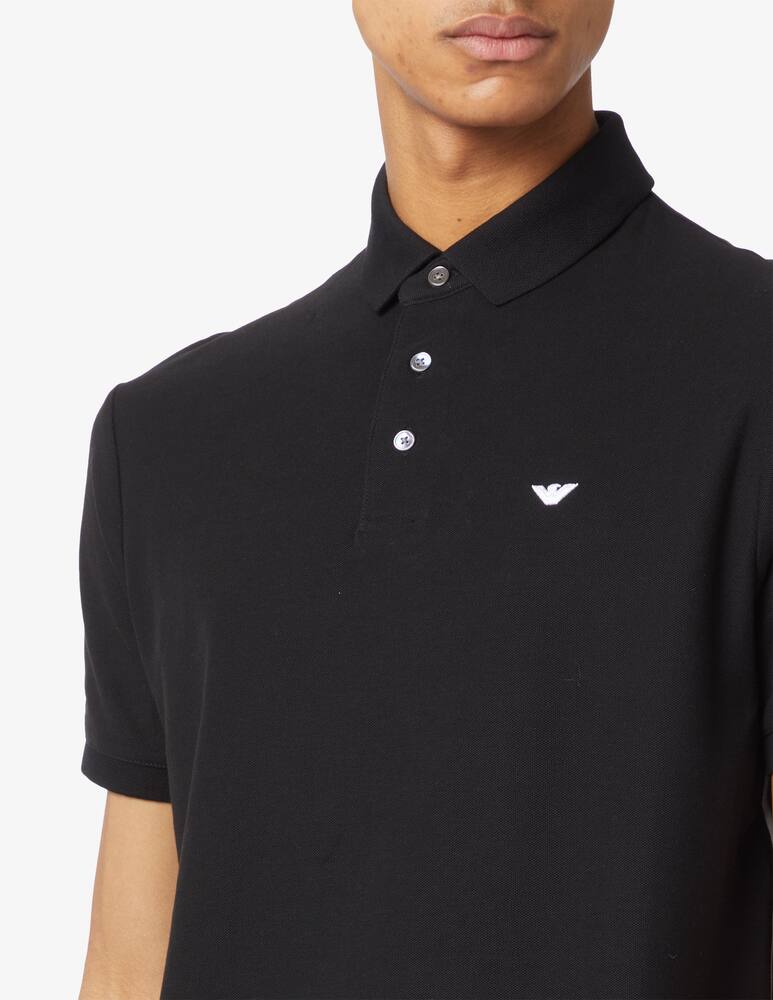 rinascente Emporio Armani Lateral logo piquet polo 