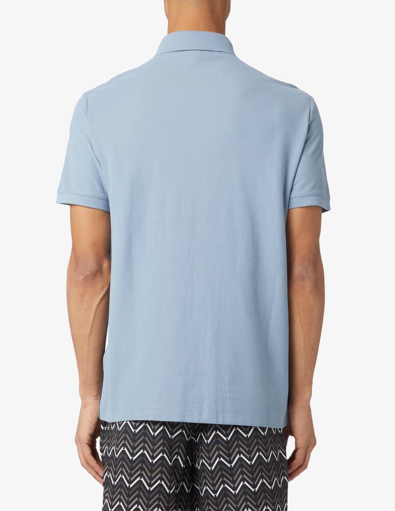 rinascente Emporio Armani Polo piquet con logo laterale 